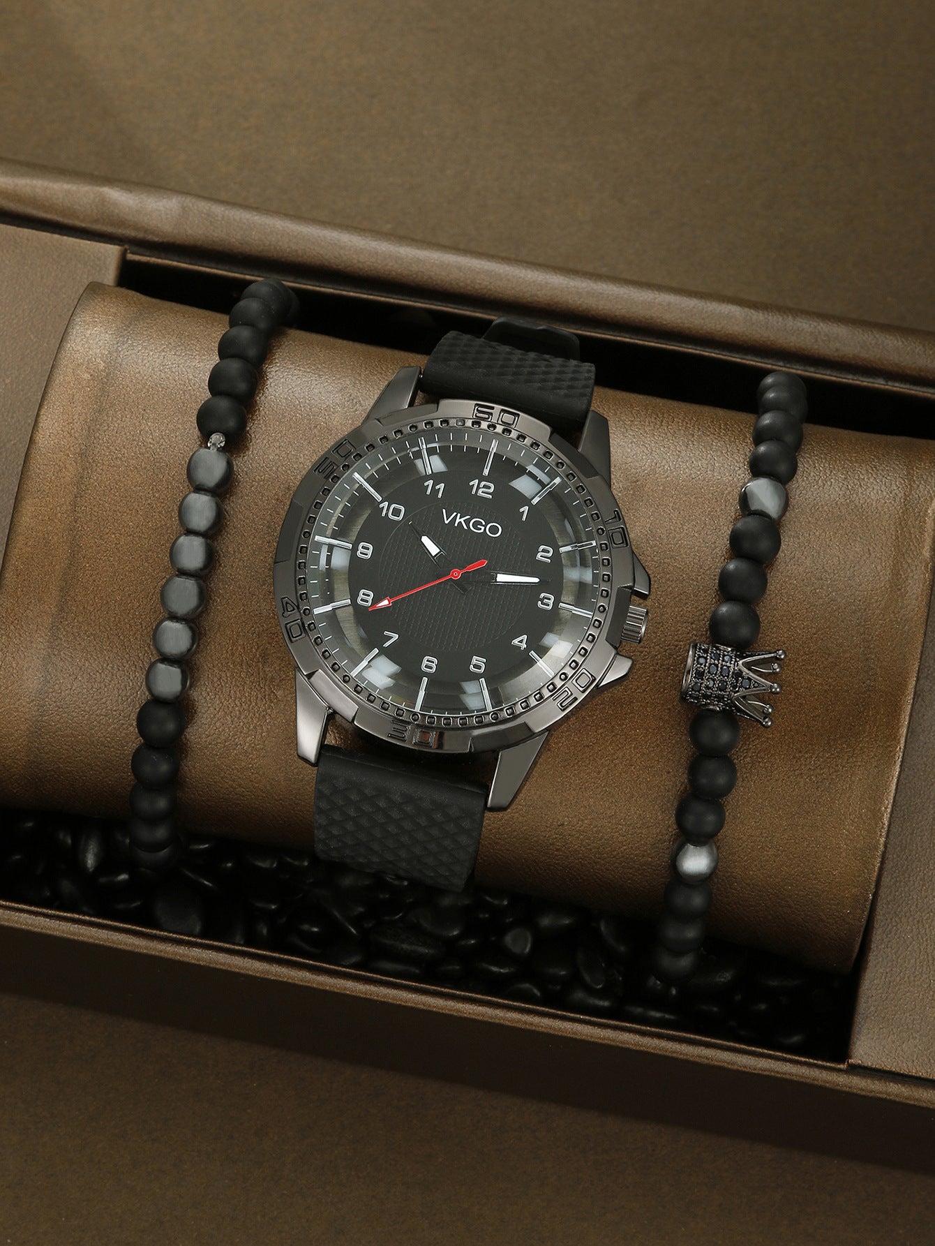 Men's Sports Bracelet Set Quartz Watch