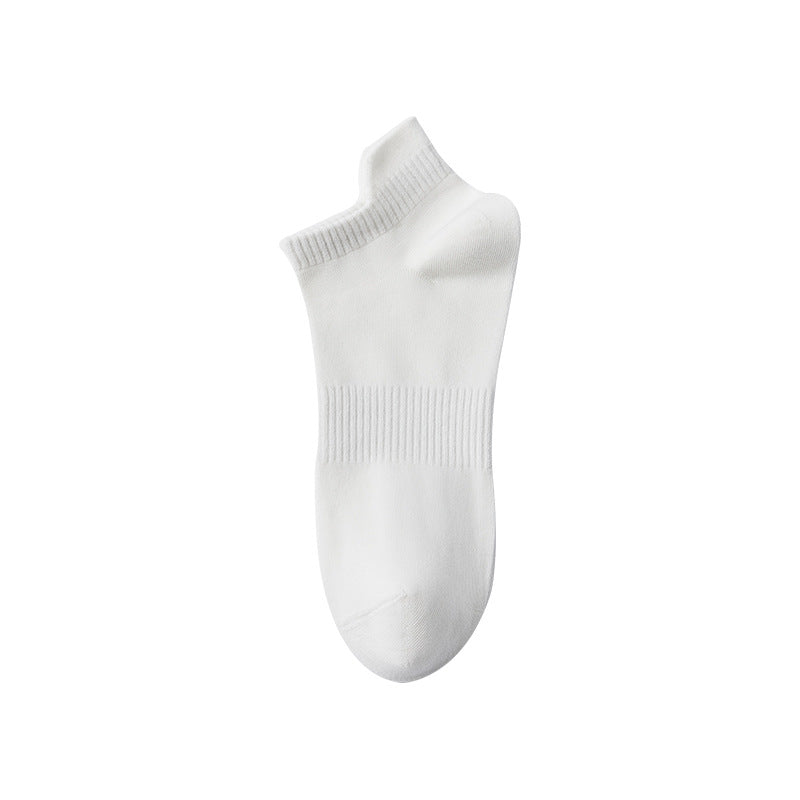 Calcetines tobilleros de algodón transpirables para hombre de primavera y verano