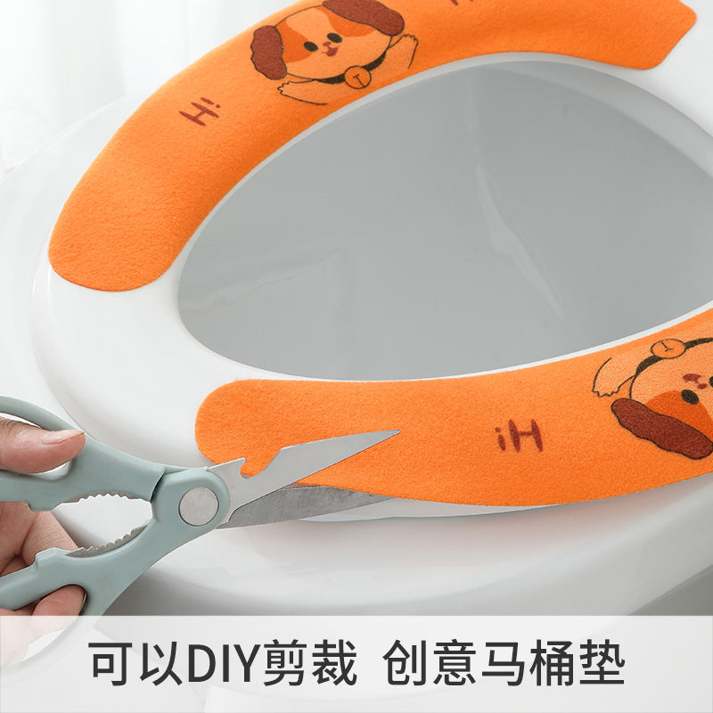 Cojín impermeable para asiento de inodoro para todas las estaciones