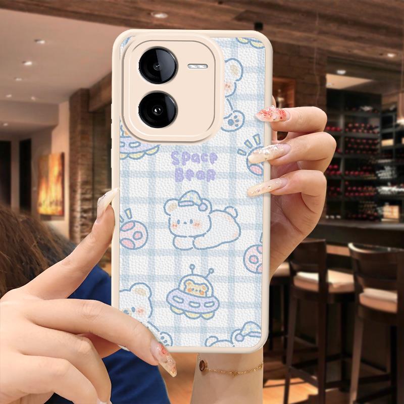 VIVO IQOO Z8 Quirky Raised Lens Protector Case Solid Color