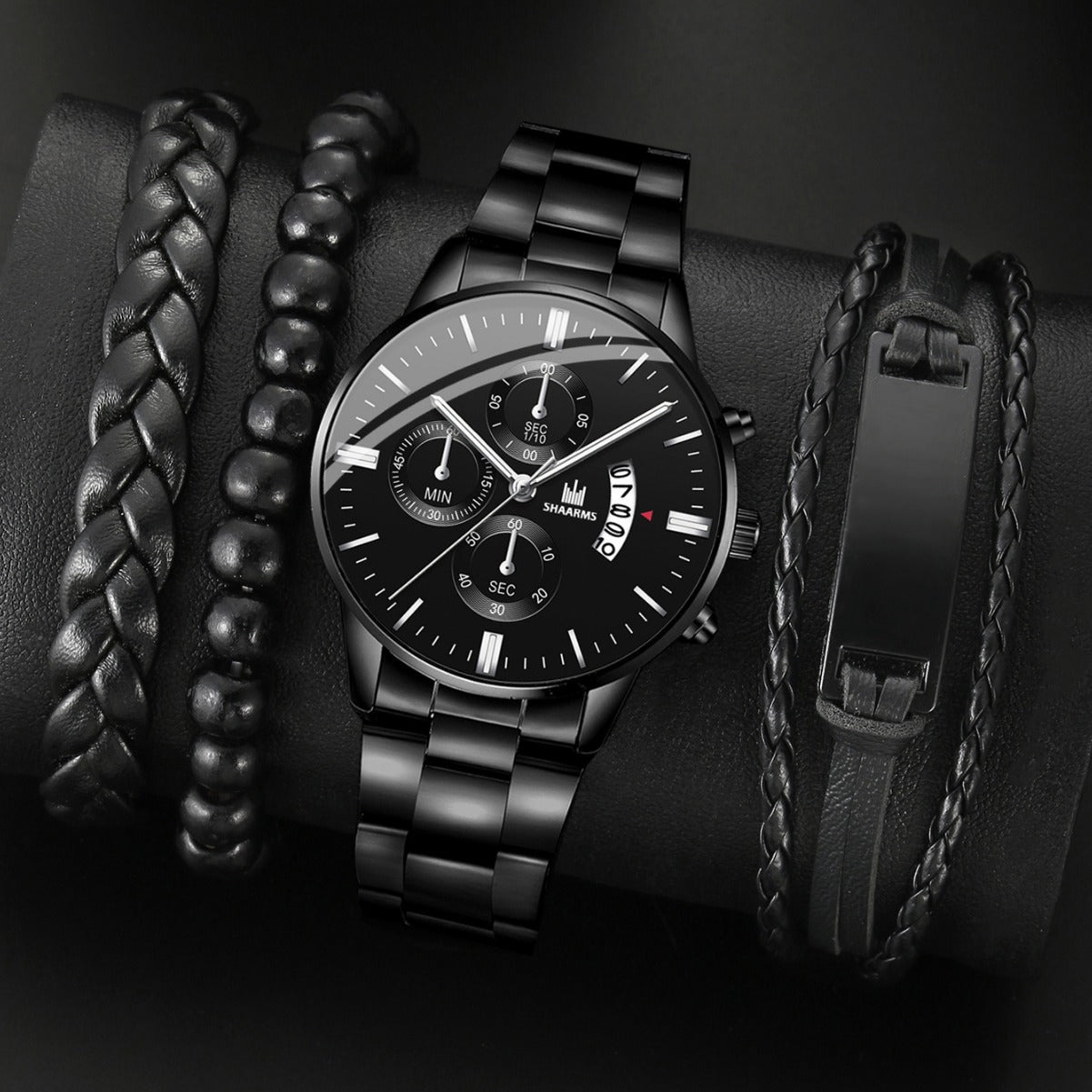 Steel belt watch quartz watch