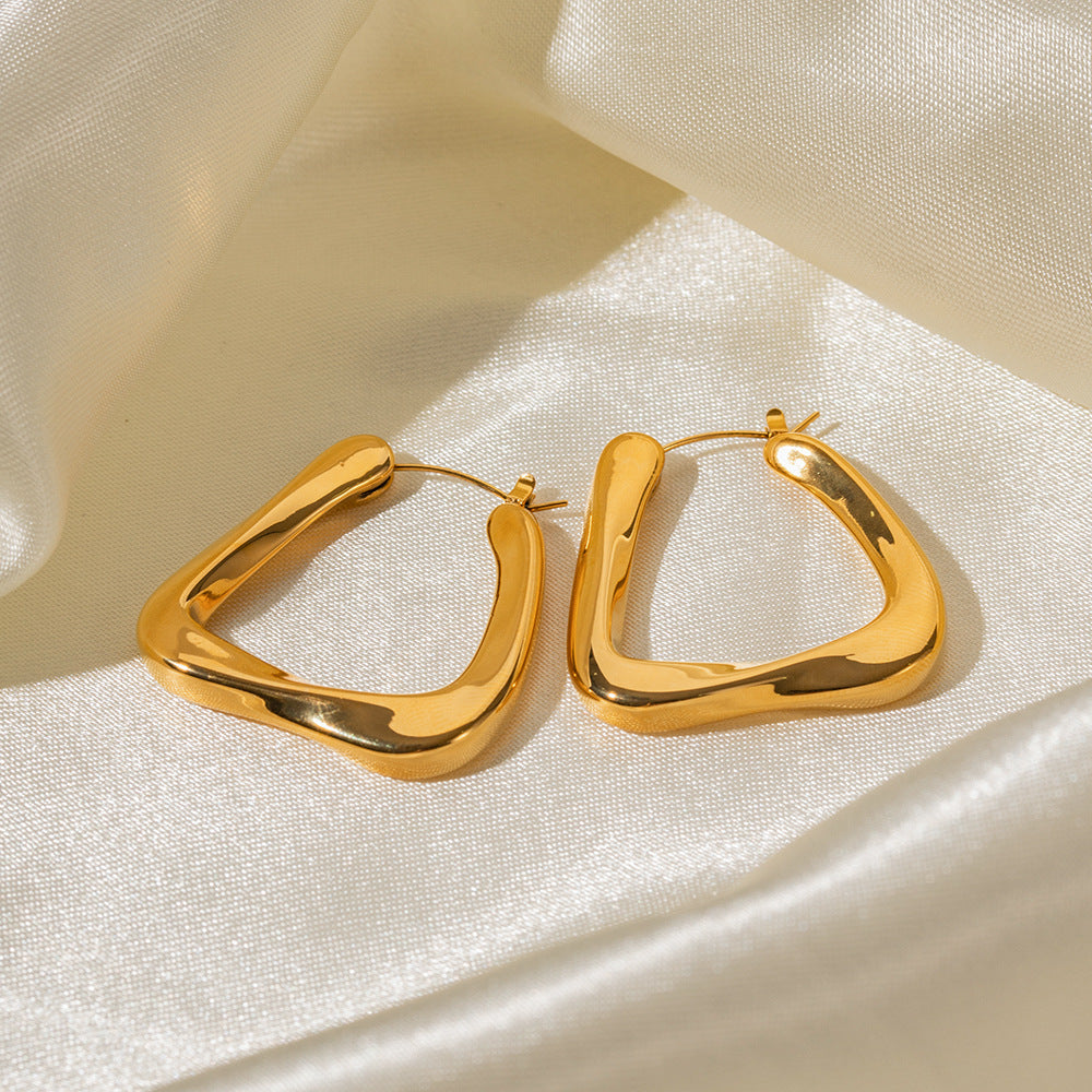 Trapezoidal earrings