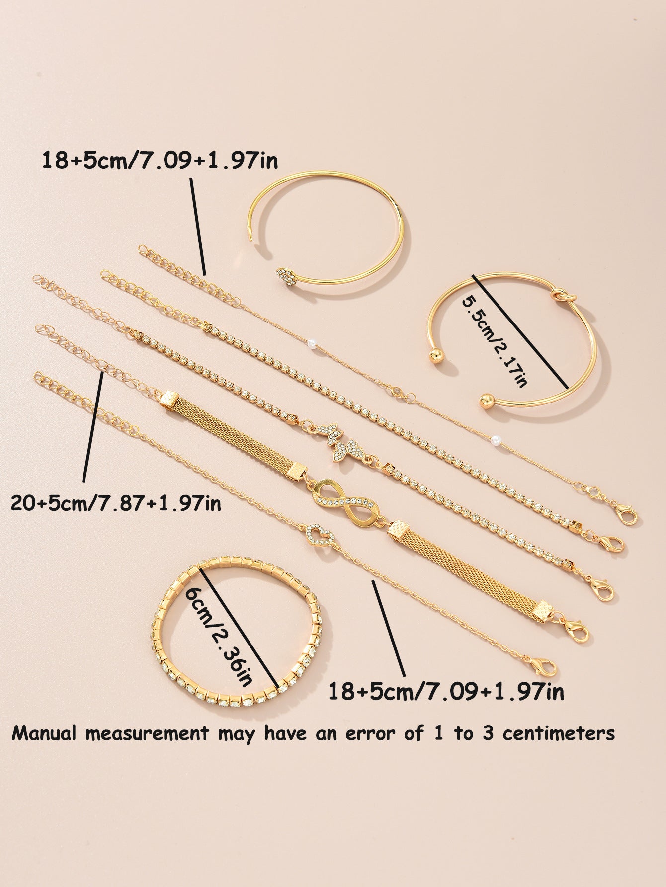 Butterfly Knot Bracelet Set