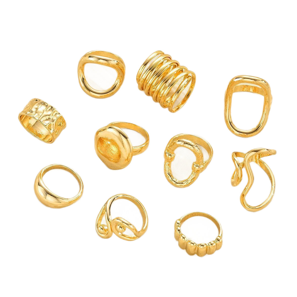 Women's Pig Nose Chain Open Ring