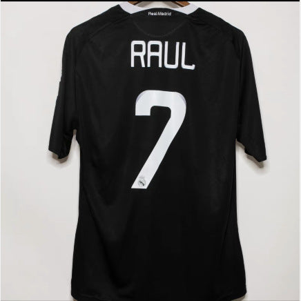 08-09 Real Madrid Local Visitante Retro Raúl Van Nistelrooy Robben Jersey
