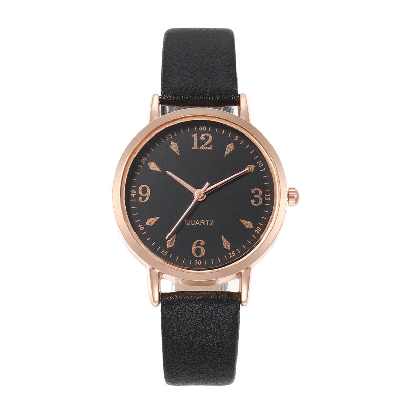 Simple belt watch women's model