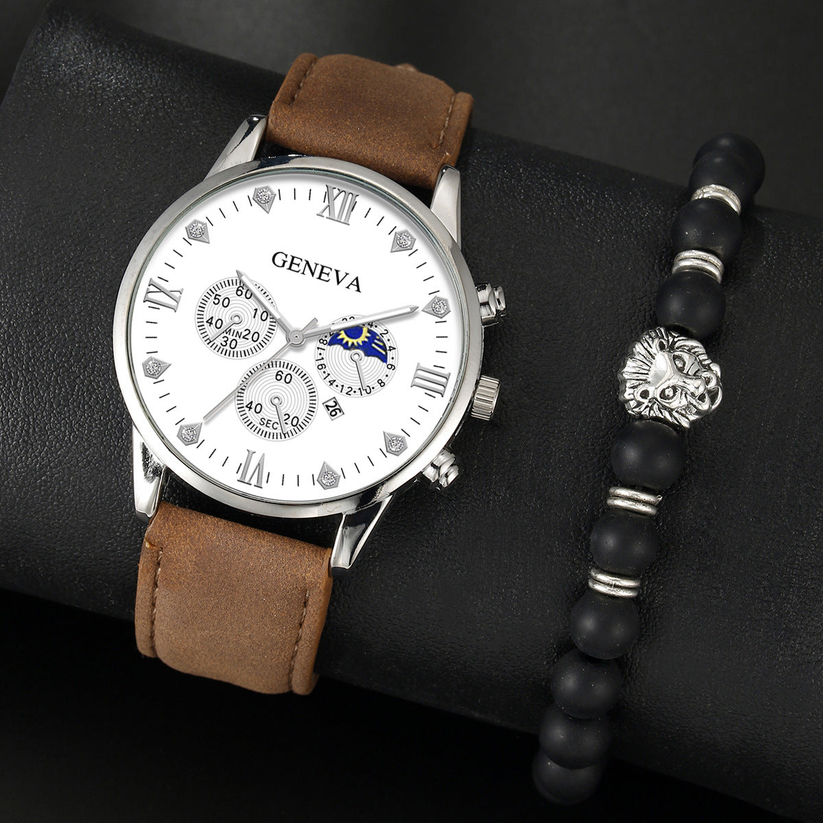 Versatile quartz watch set men