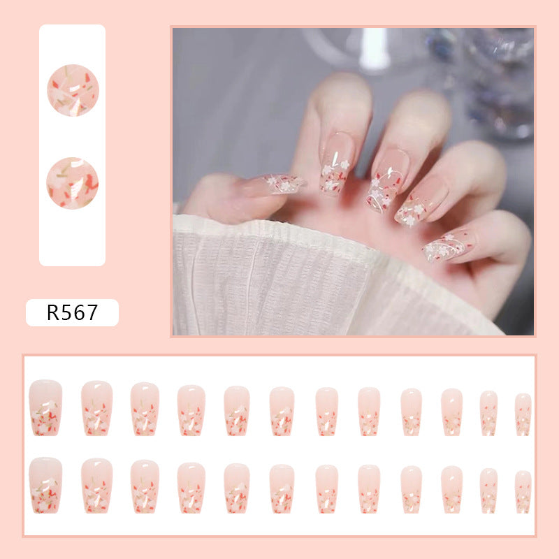 Uñas de color azul hielo puro