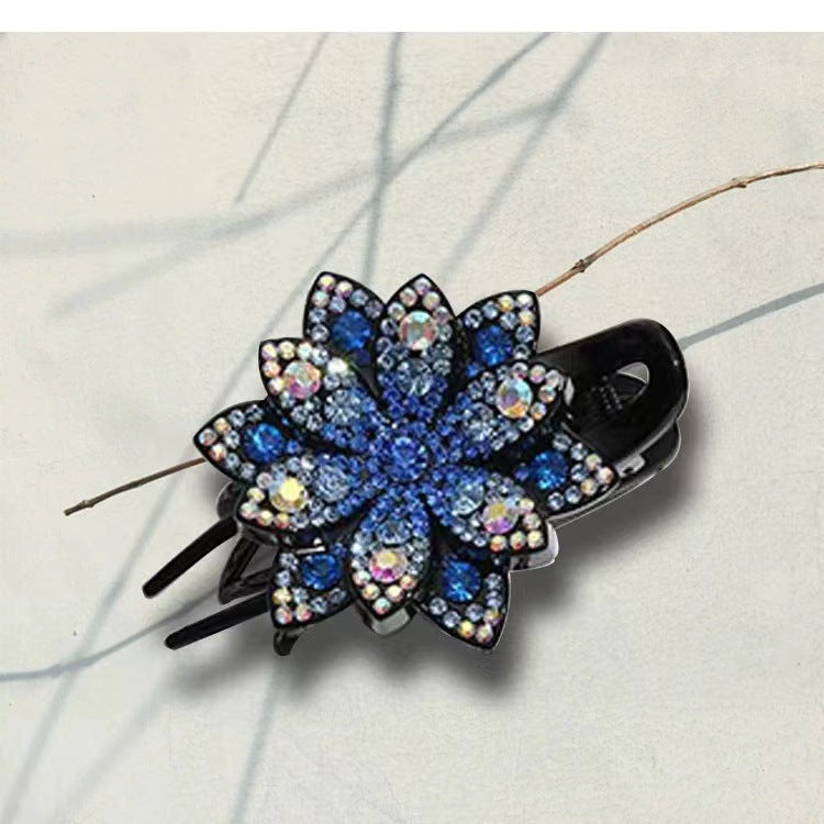 Korean ins headgear three-tooth clip duck bill clip