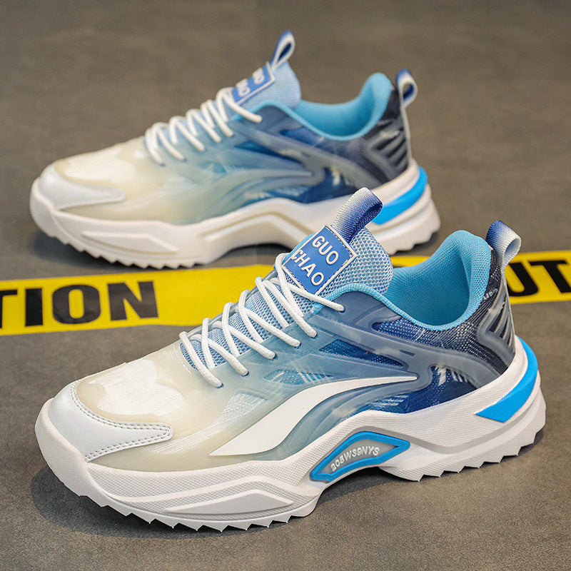 Trendy Breathable Thick-Soled Running Shoes