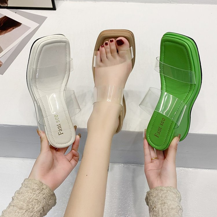 Wedge slippers women's summer