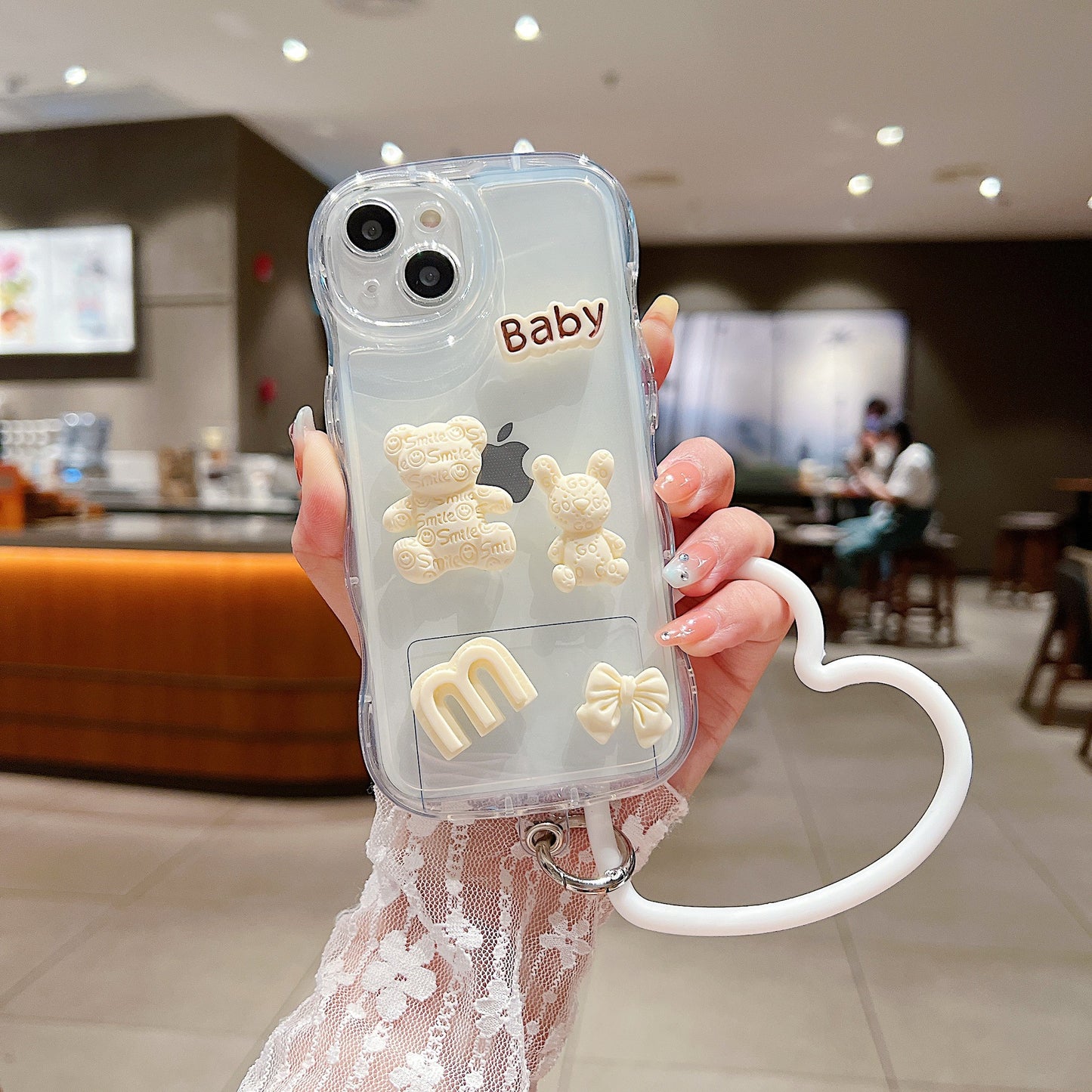 VIVO S17E Wave Bubble Baby Bear X90/Y77E Charm Bracelet