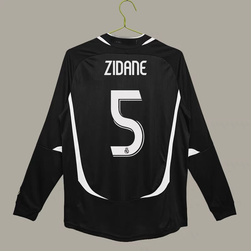 06-07 Real Madrid Retro Local Visitante Ronaldo Beckham Ra¨²l Guti Jersey