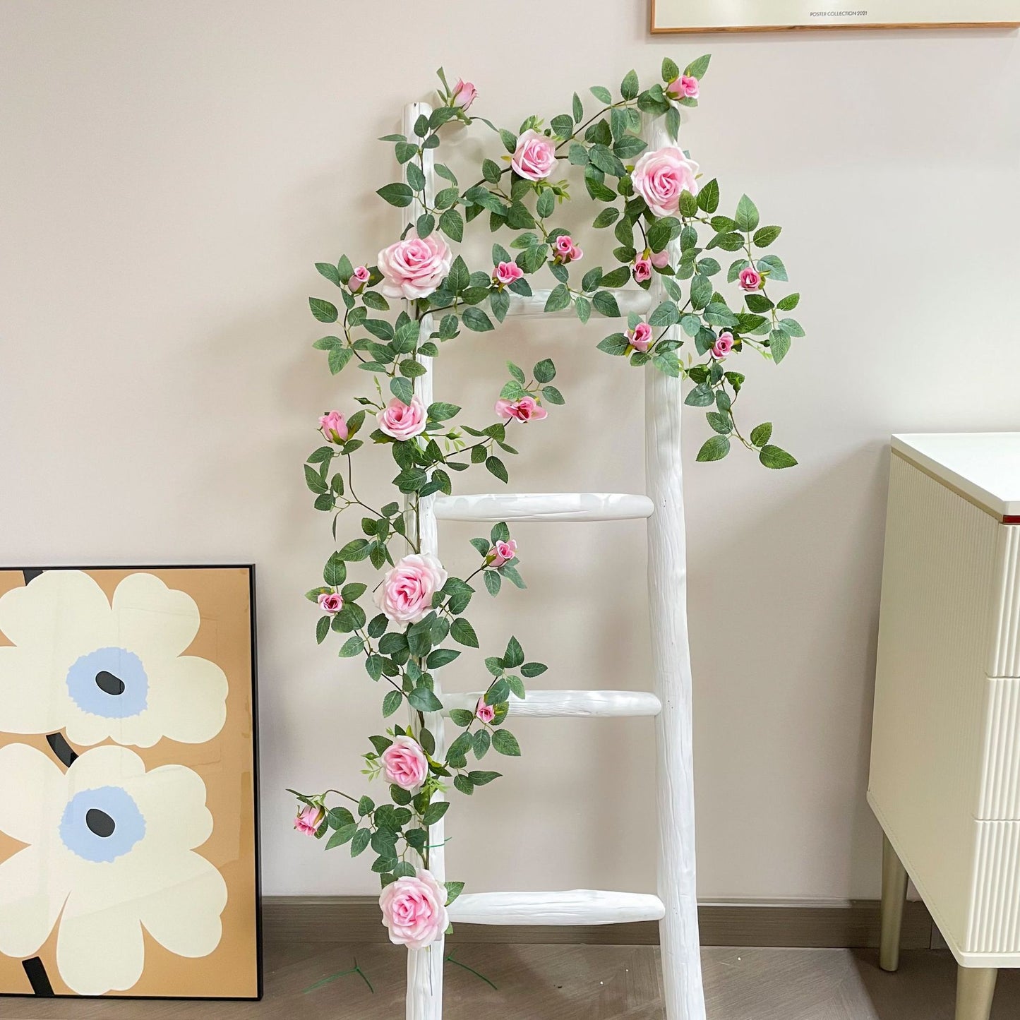 Rose vine artificial flower