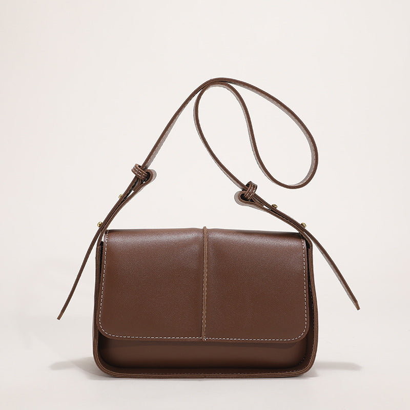 Bolso de mensajero casual retro pequeño bolso cuadrado