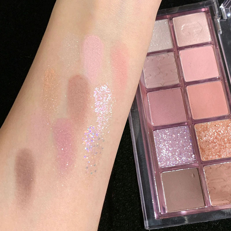 Paleta de sombras de ojos de 10 colores