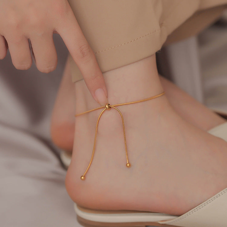 Pull the clavicle chain bracelet