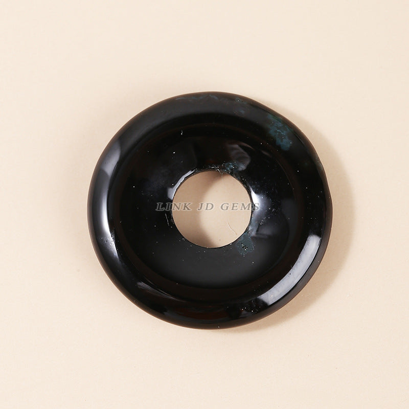 18-40Mm crystal agate safety buckle pendant