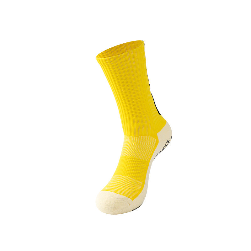 Student Mid-Calf Football Socks Gel-Point Anti-Slip
