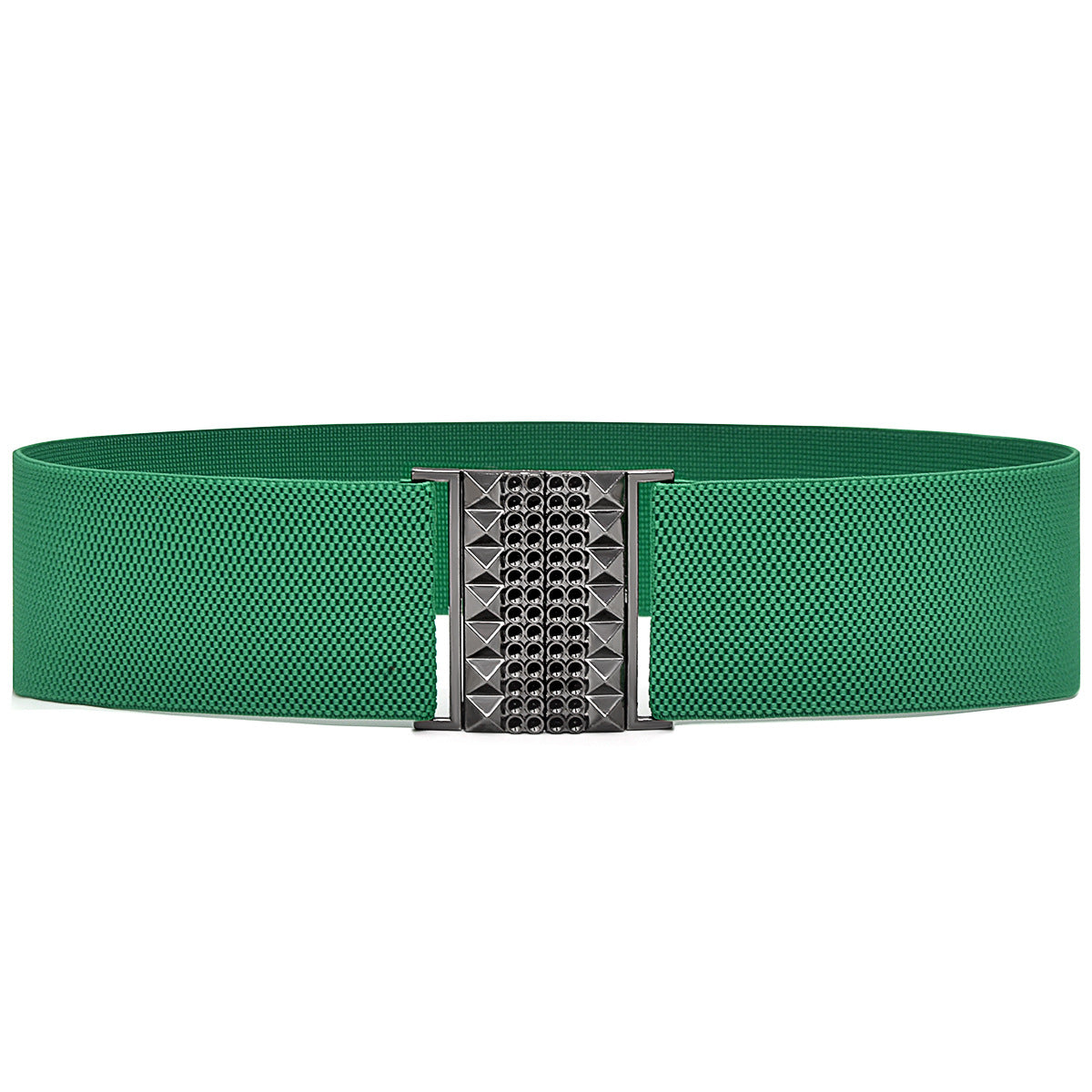 Belt Gold pair buckle elastic belt