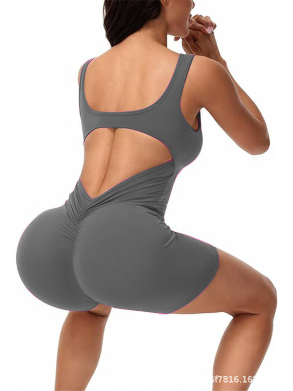 One-piece Yoga Suit Beauty Back Fitness Jumpsuit