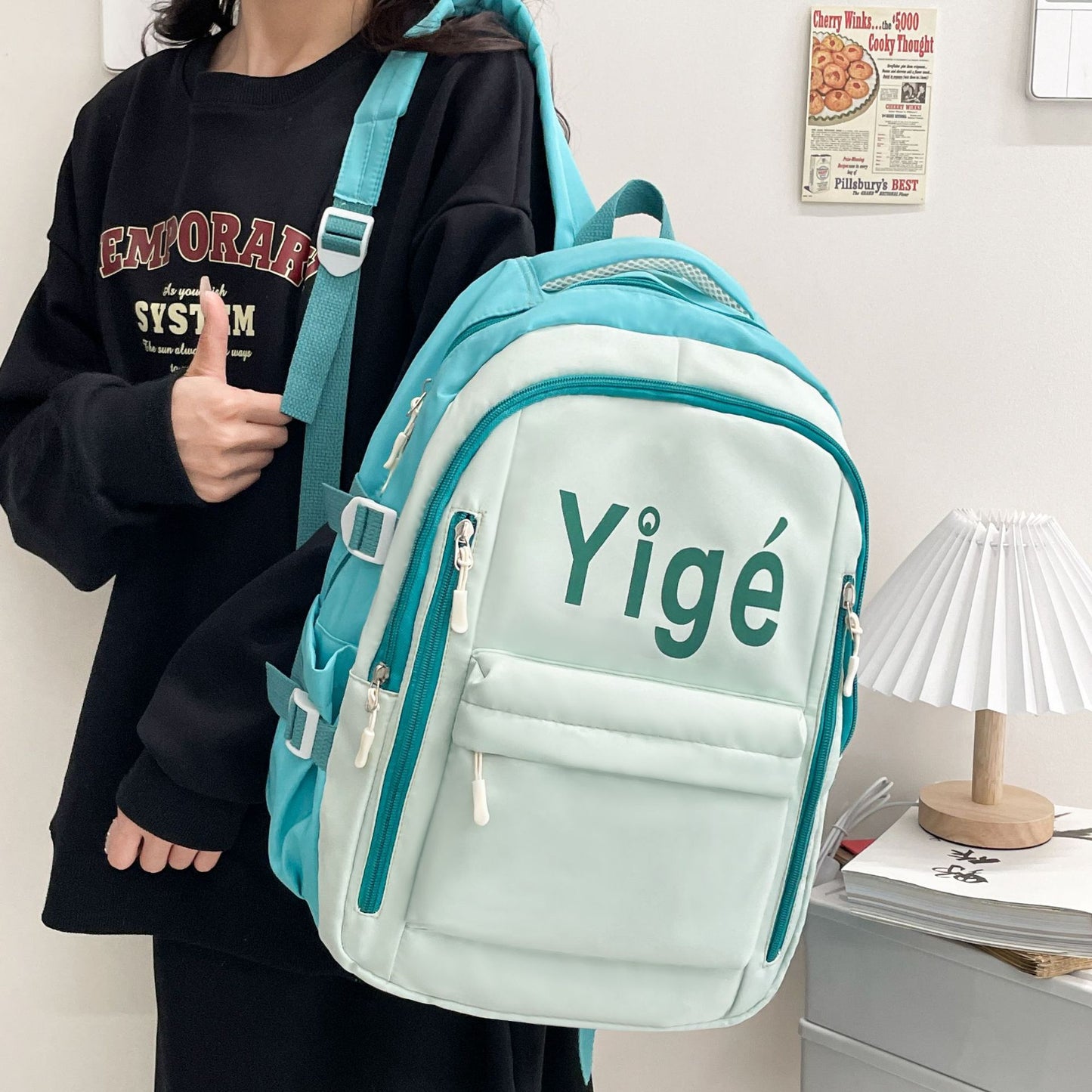 School bag large capacity computer backpack