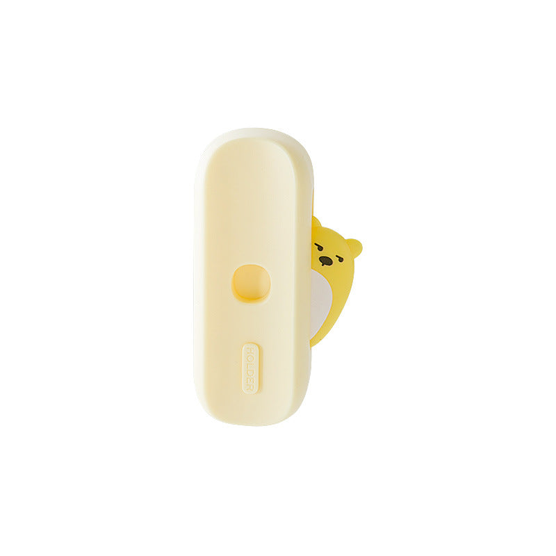Toothbrush Holder No-Punch 2-Person Toothbrush Holder Bracket