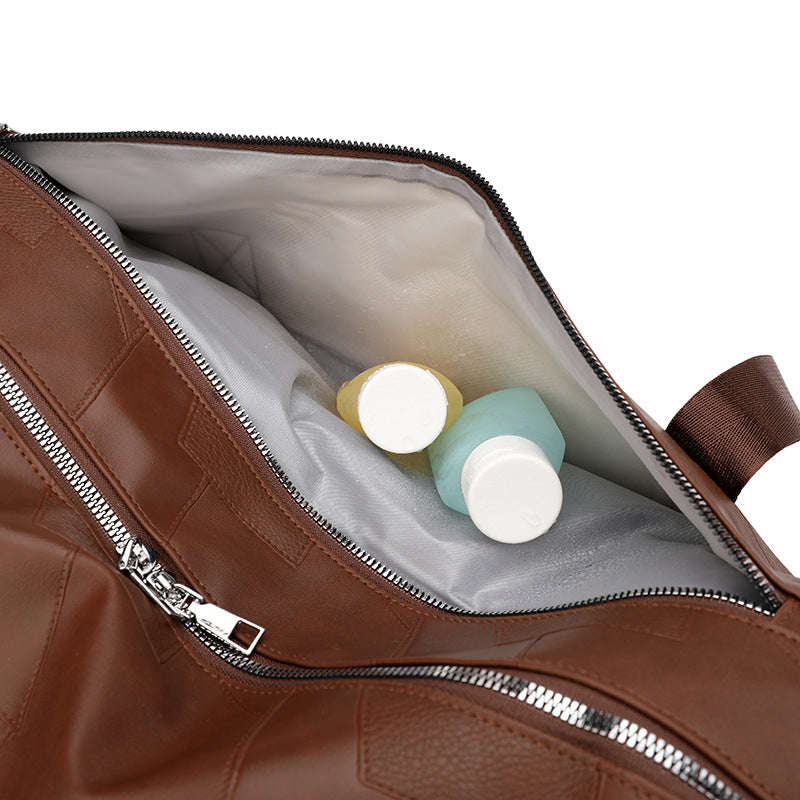 Portable anti-splash sports fitness bag