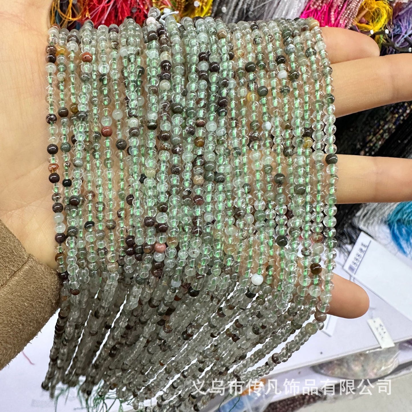 2-3MM round beads loose beads natural stone crystal