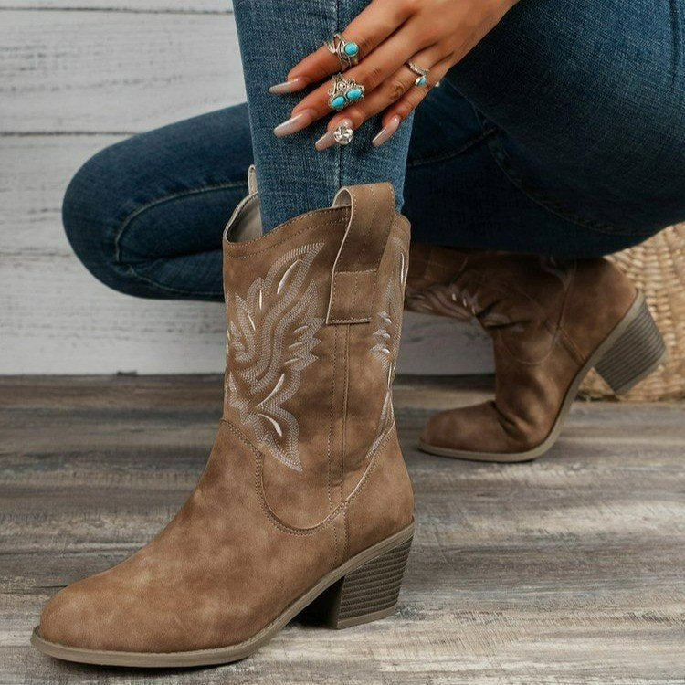 Western Boots Cowboy Knight Boots