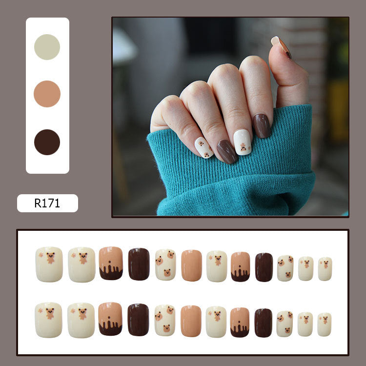 Removable Press-On Nail Art