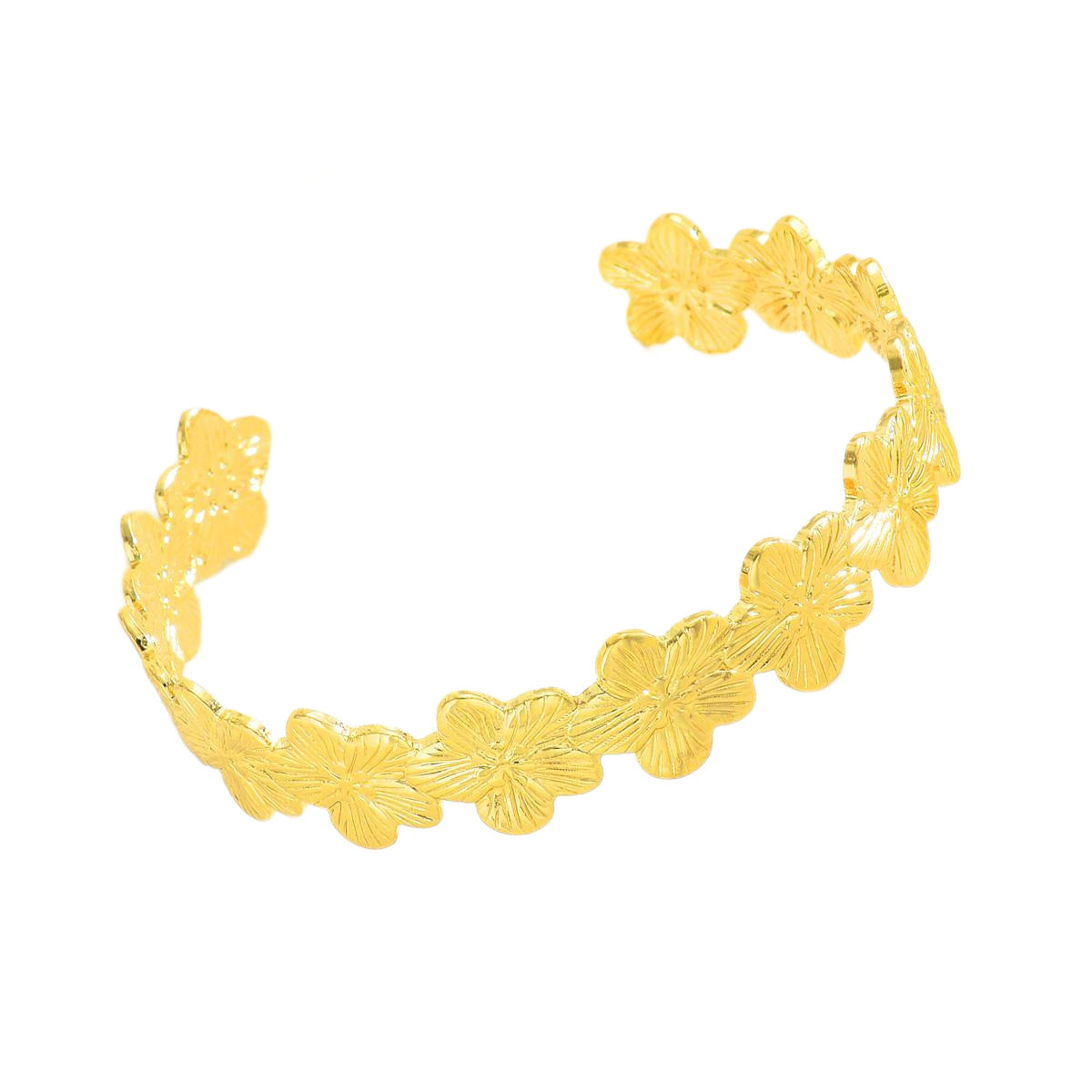 Geometric Irregular Flower Opening Bracelet