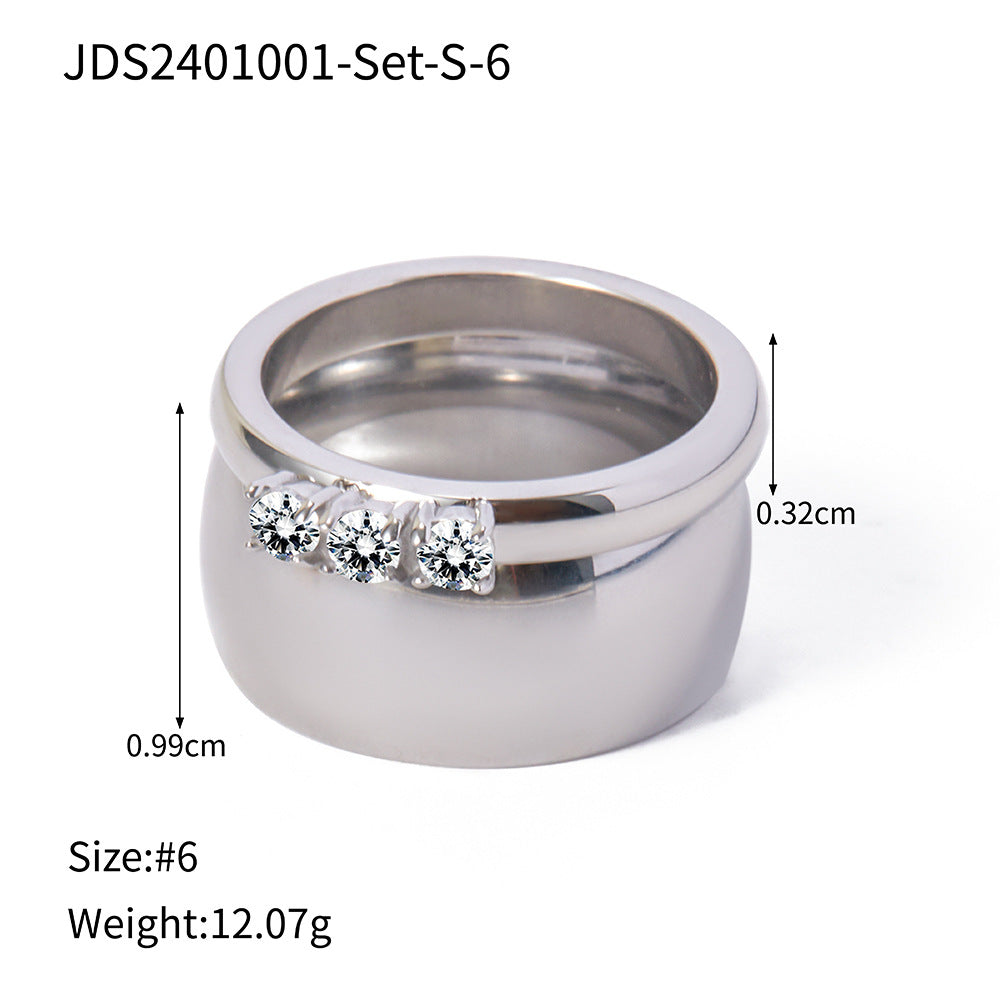 Juego de anillos en espiral simples