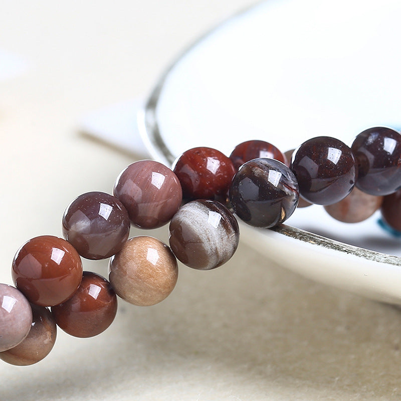 Tree fossil loose beads