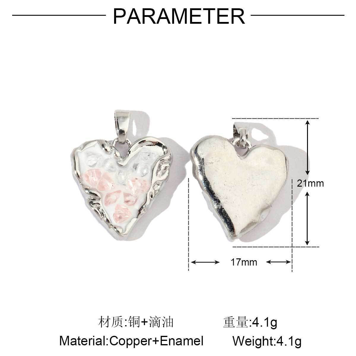 18k gold butterfly star copper zircon pendant.