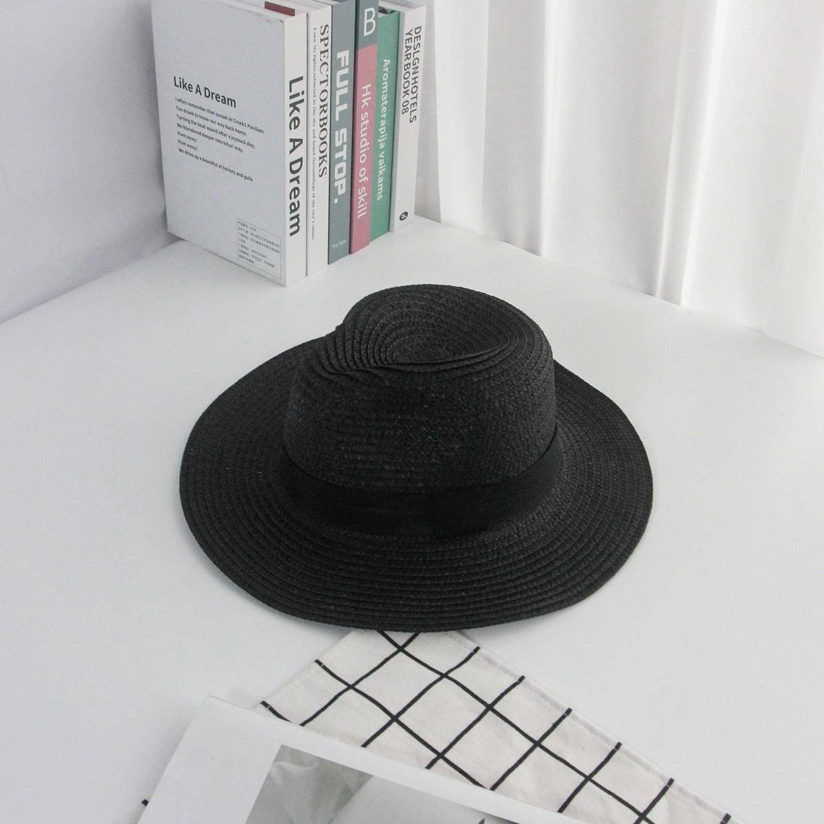 Unisex Panama Hat Summer Outdoor Sun Protection