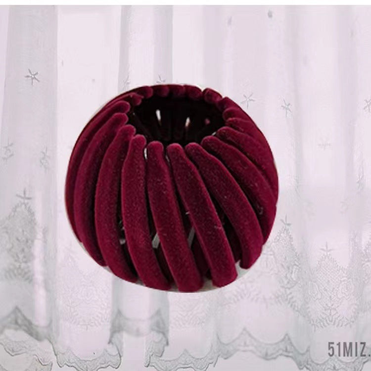 Bird's Nest hairpin ball head hair reel