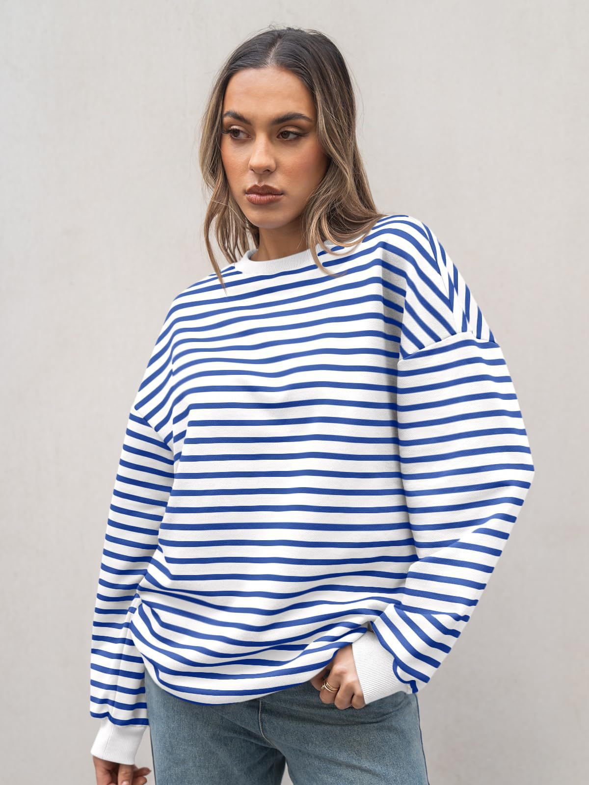 Oversized sweatshirt Y2K sweater