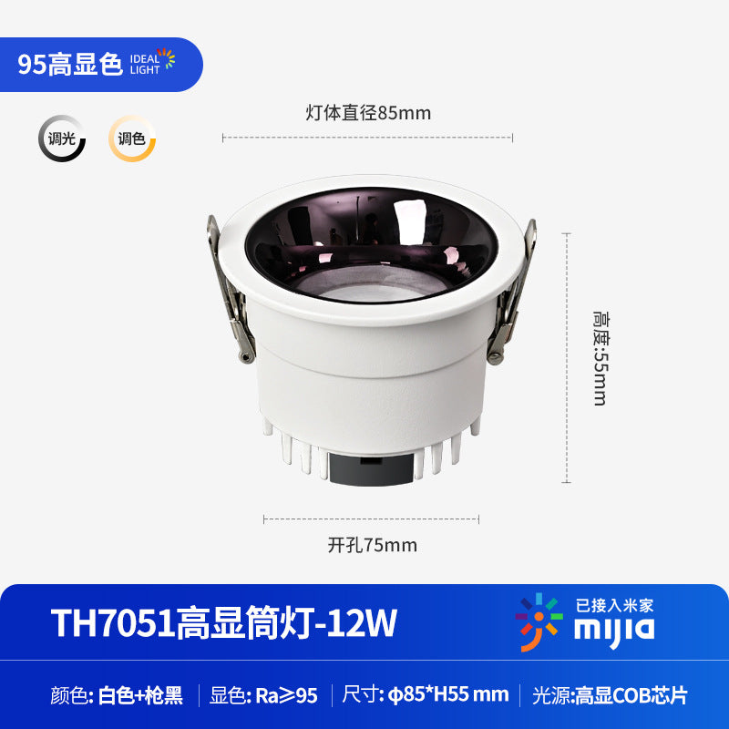 Smart downlight, embedded