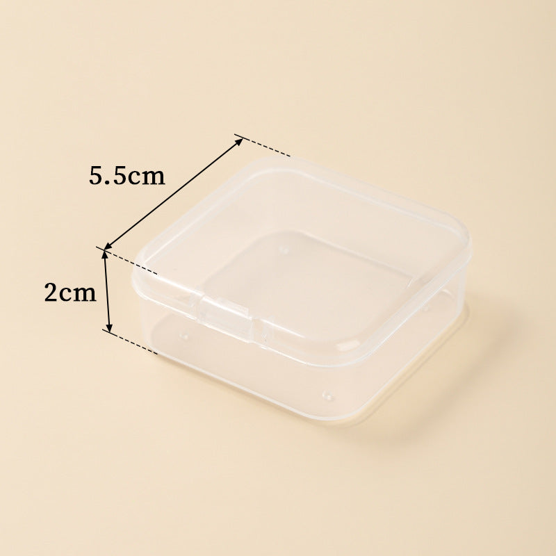 Caja de almacenamiento transparente de plástico PP de 10 rejillas y 15 rejillas