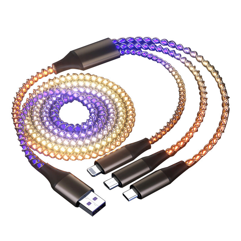 RGB 3-in-1 Fast Charge Car Cable
