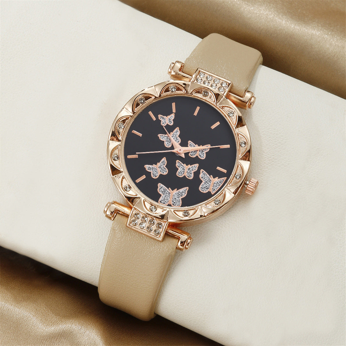 Watch Pearl Butterfly Love Jewelry Set