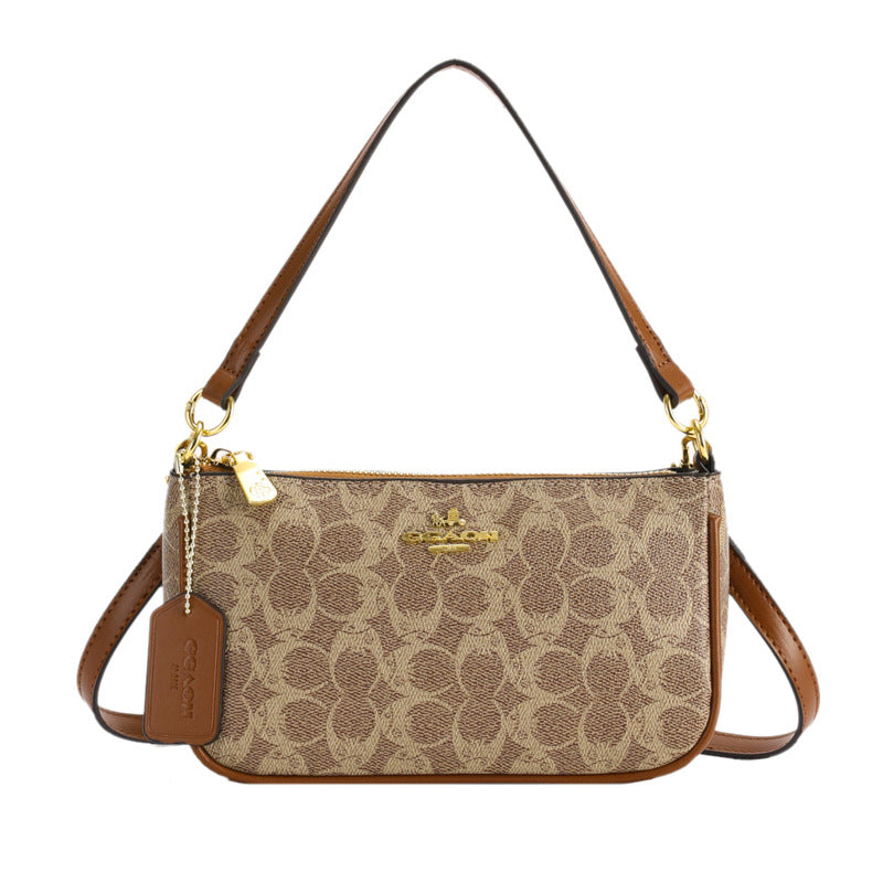 Retro contrasting square bag
