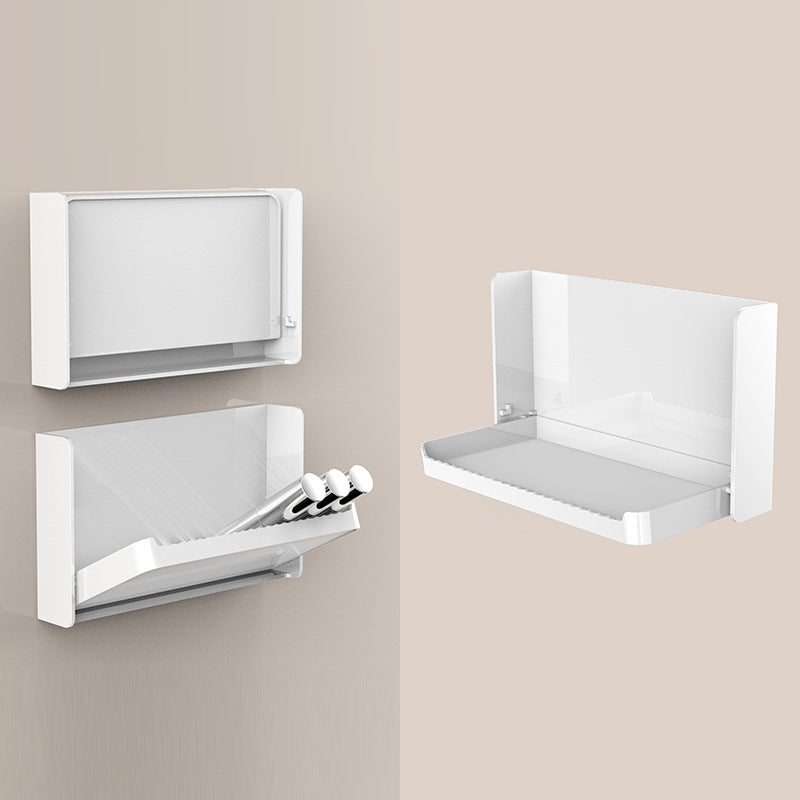 Foldable No-Drill Storage Rack