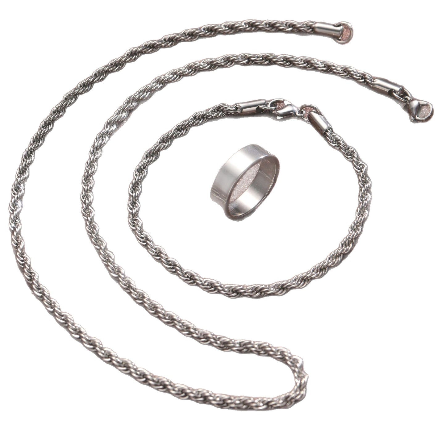 Men's Silver Collarbone Chain