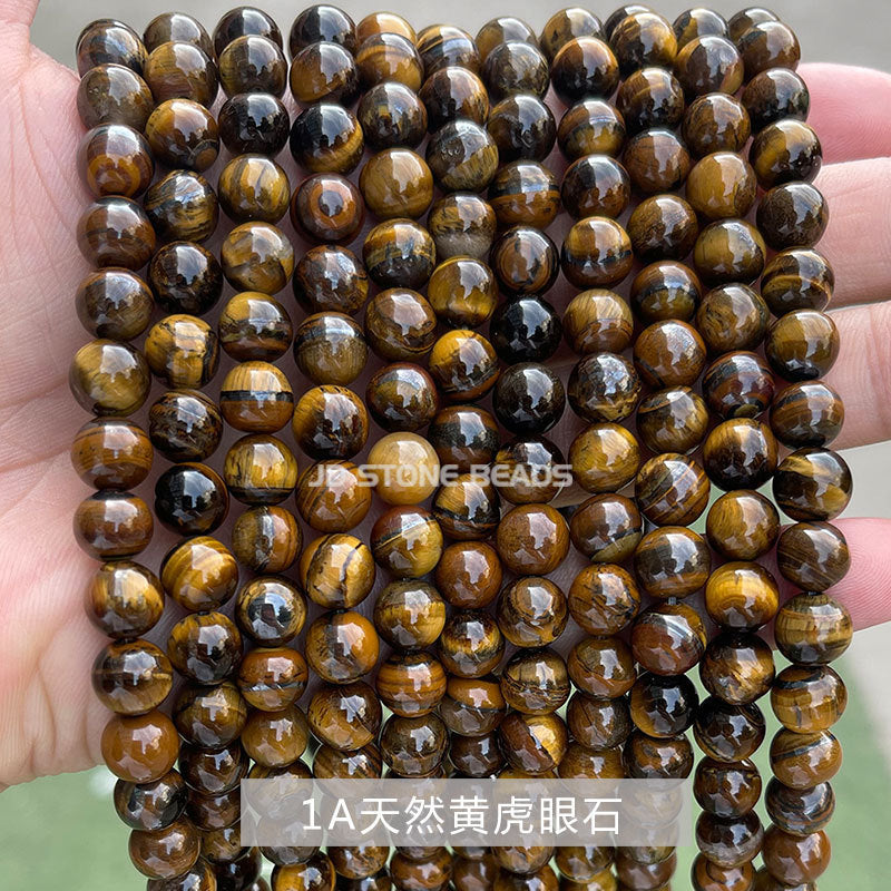 Tiger's eye stone loose beads jewelry accessories