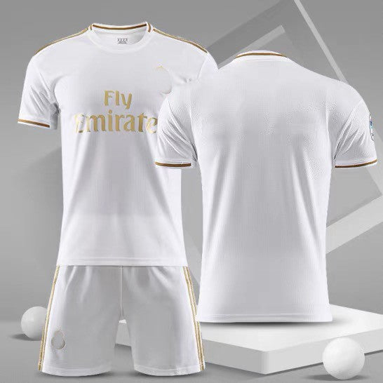 19-20 Real Madrid Home/Away 10 Modri? 9 Benzema 7 Ronaldo Short Sleeve Set