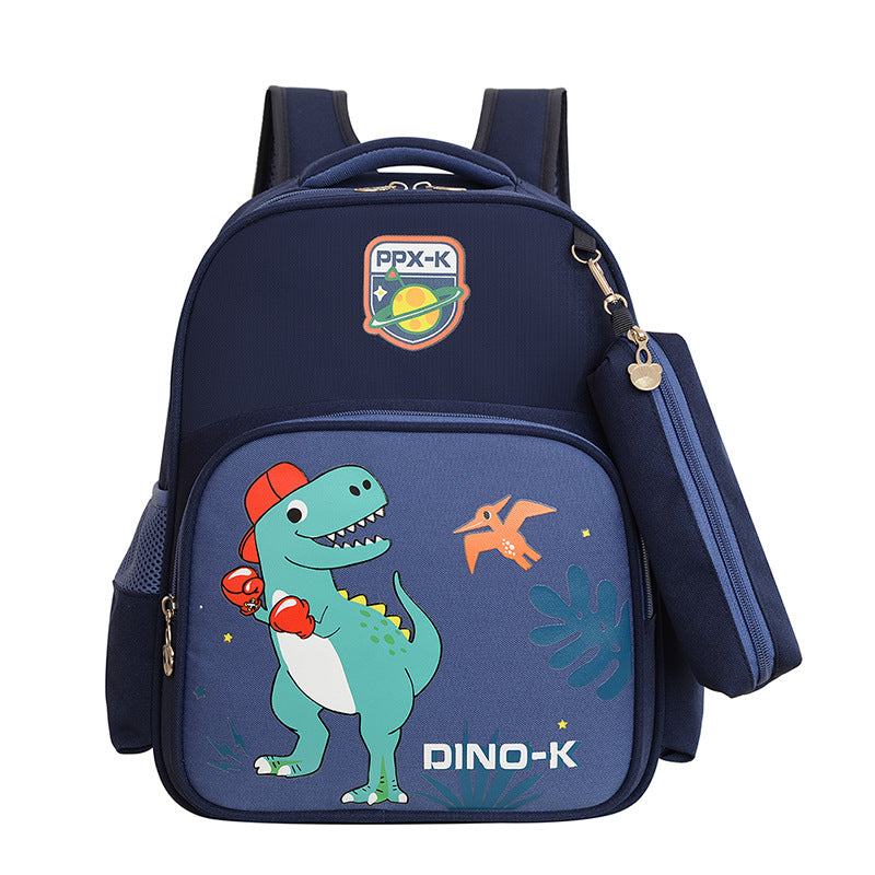 Mochila transpirable con protección de espalda y reducción de carga para estudiantes de primaria