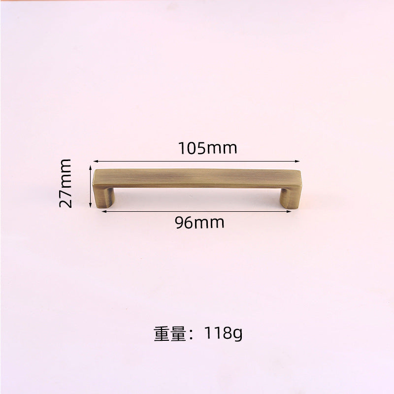 Simple wardrobe handle
