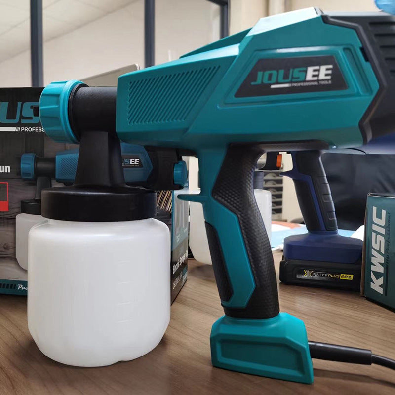 Pulverizador de pintura inalámbrico de iones de litio de 110 V de mano